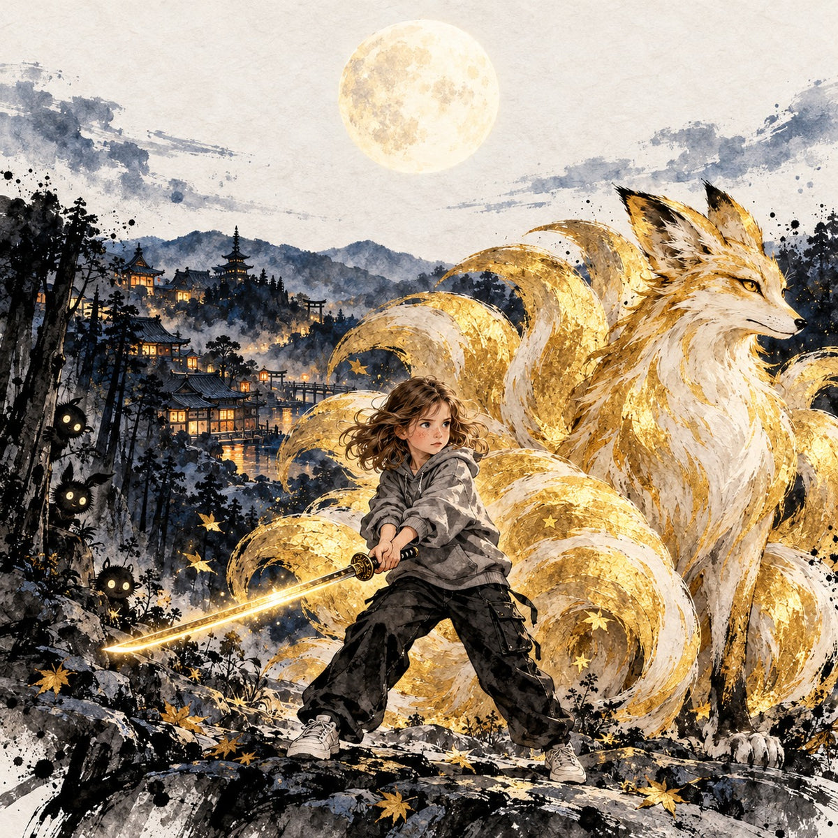 Guardian of the Sword: personalized comic book cover