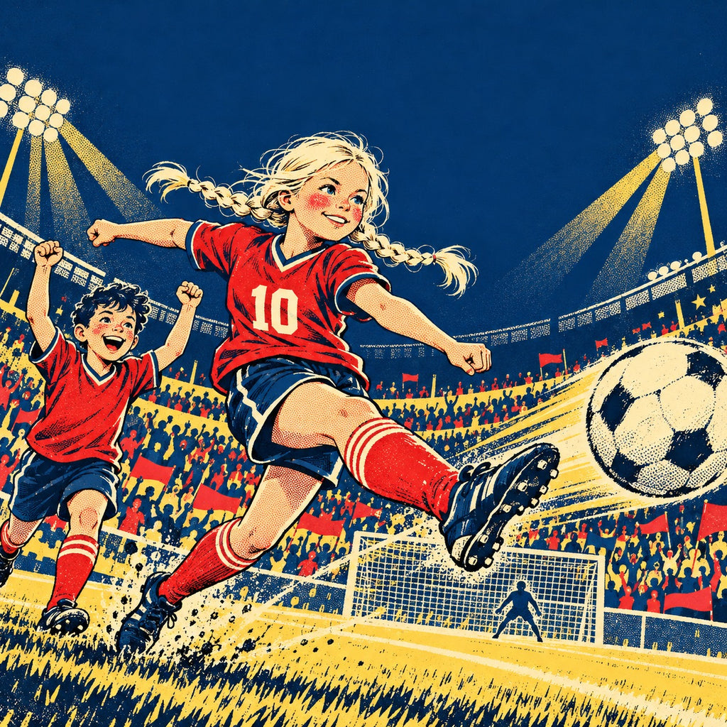 The Big Final: personalized comic book cover